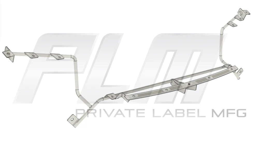 PLM Tubular Upper Radiator Support - Honda Civic EK 96-00
